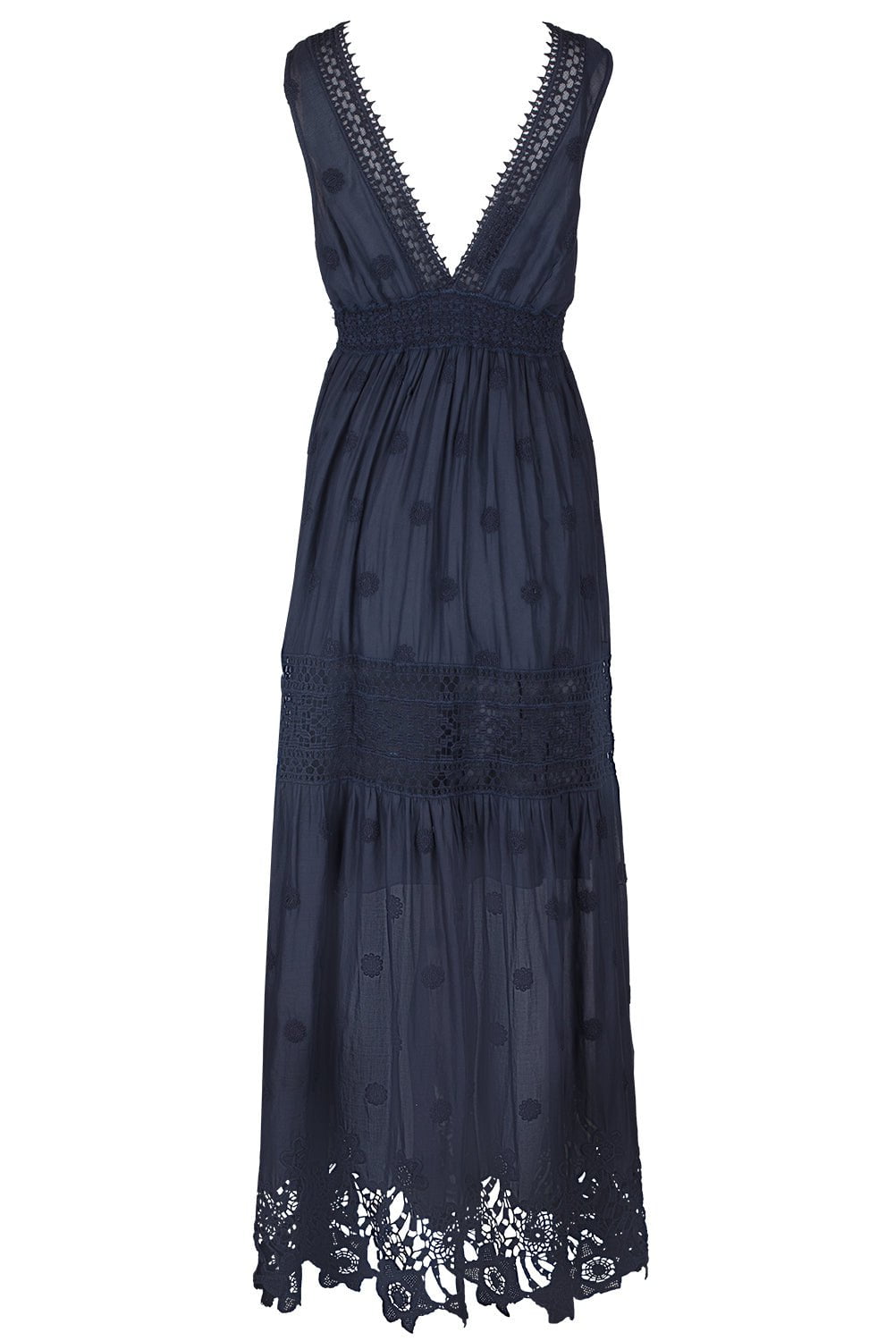 TEMPTATION POSITANO-Selma Dress - Navy-