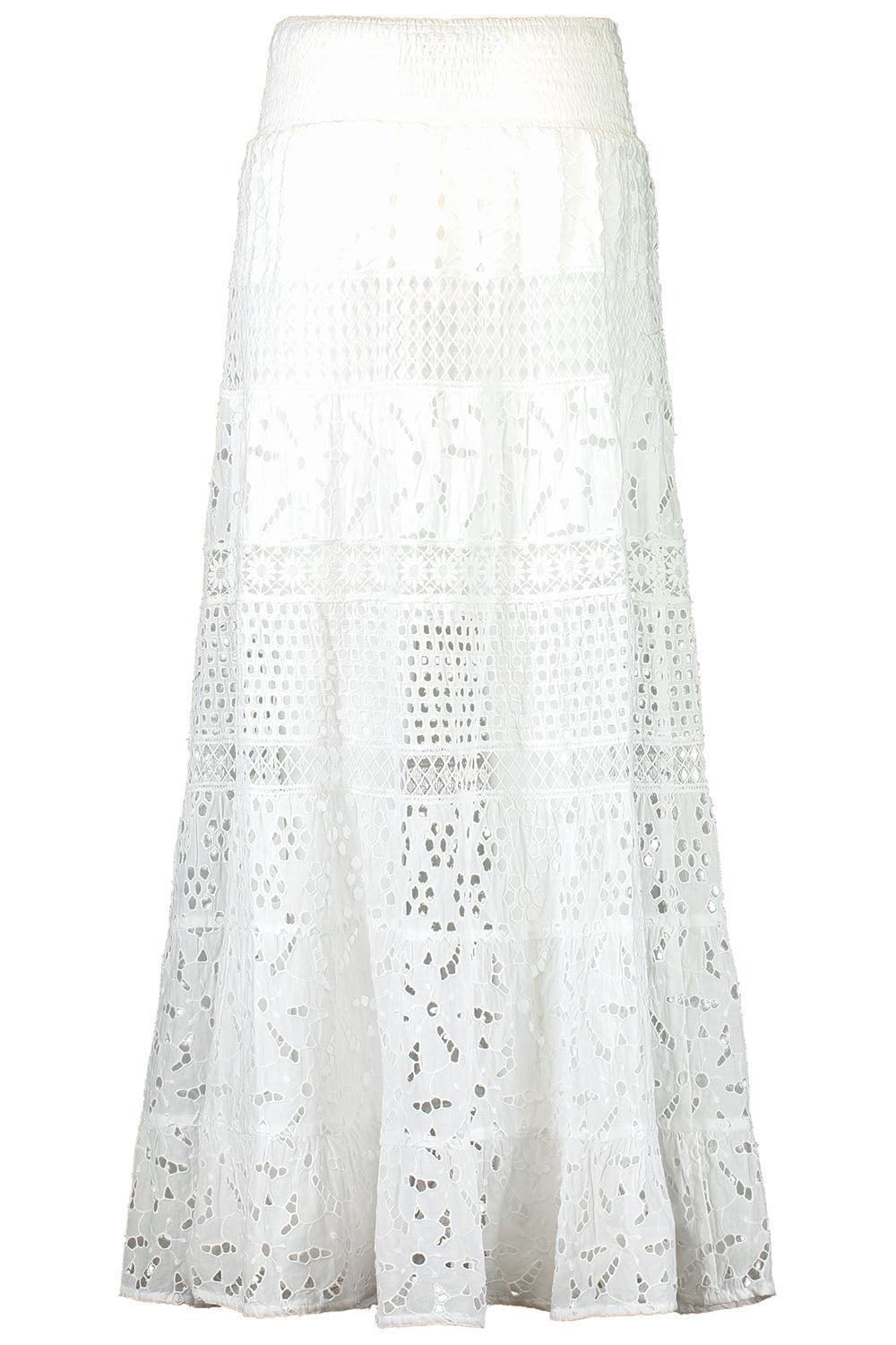 Piave Maxi Skirt-WHITE-XS-CLOTHINGSKIRTMAXI-TEMPTATION POSITANO