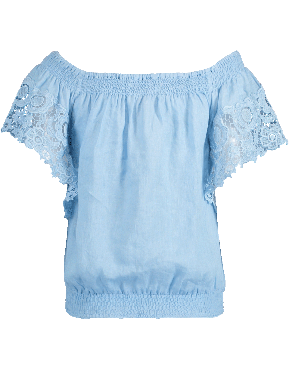 TEMPTATION POSITANO-Off Shoulder Barra Top-