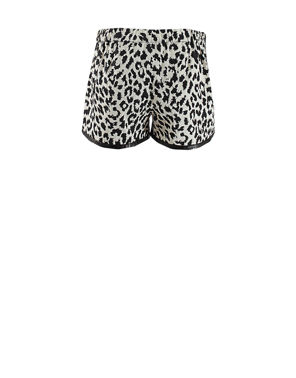 THAKOON ADDITION-Leopard Mini Short-