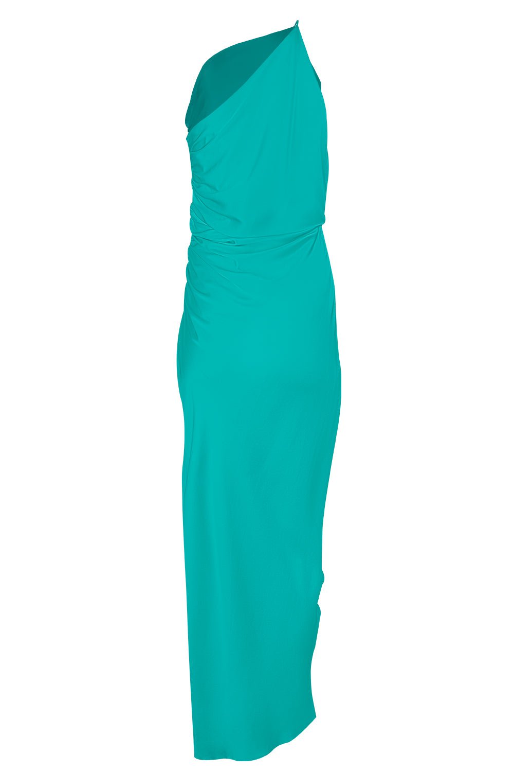 THE SEI-Asymmetric Gathered Wrap Dress-