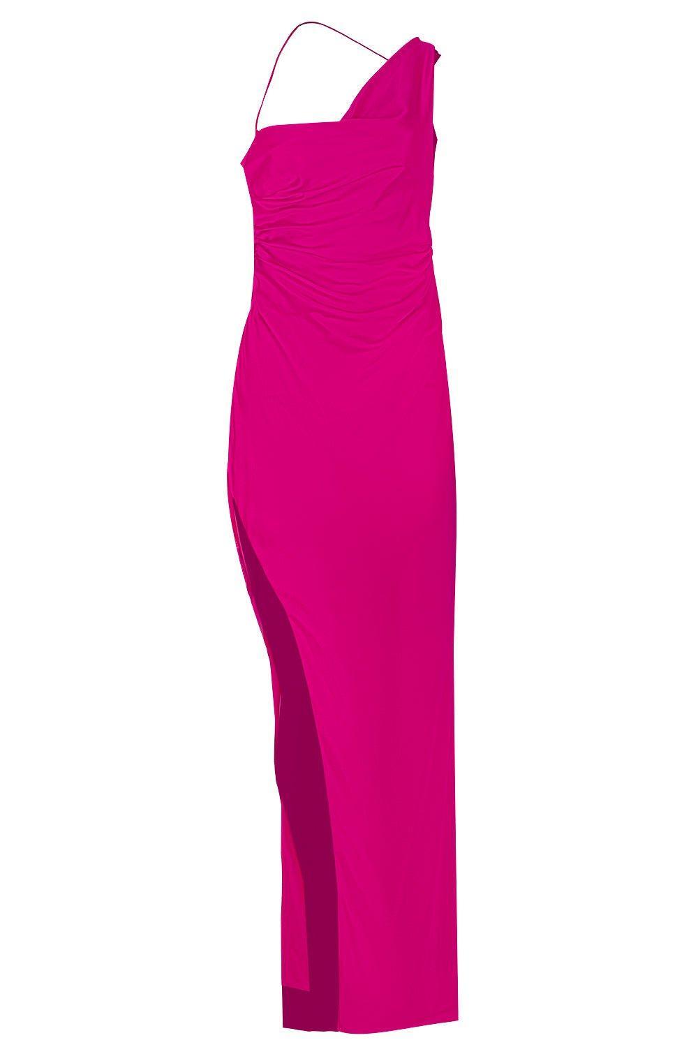 The Sei: Asymmetric Bardot Gown The Sei: Asymmetric Bardot Gown