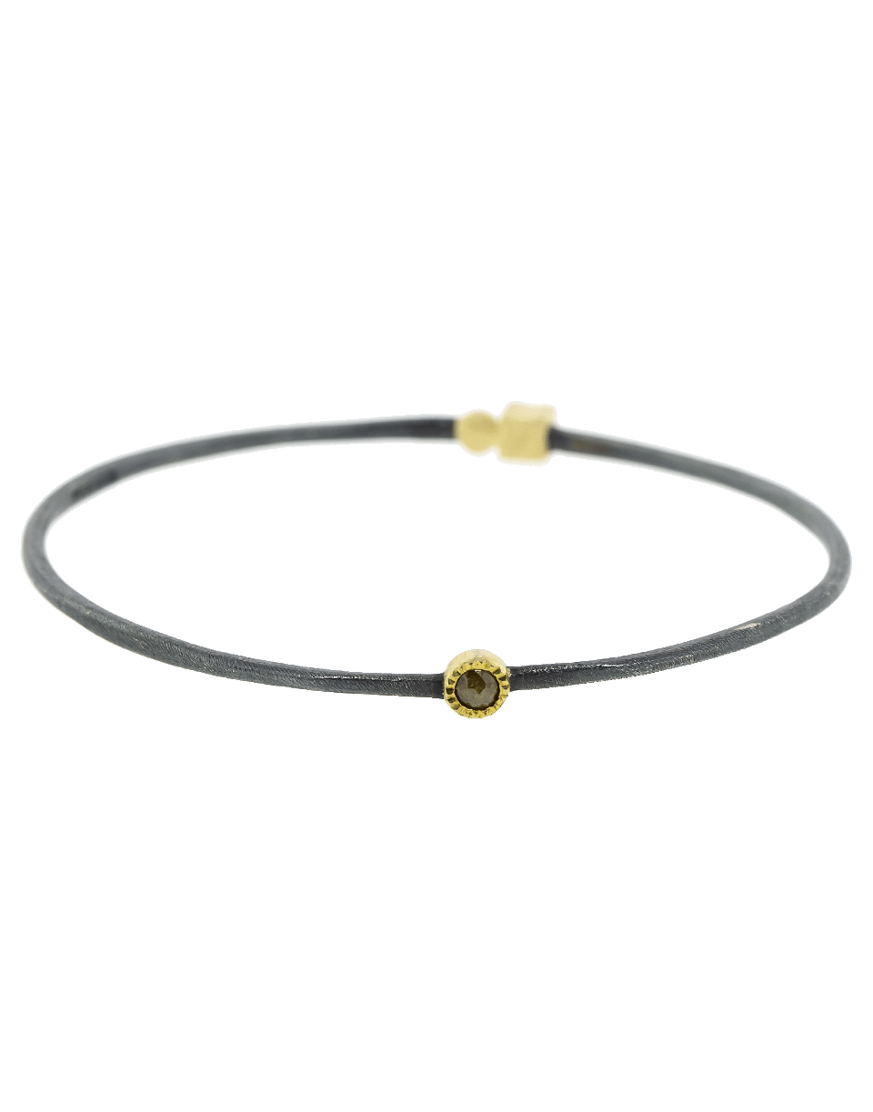 TODD REED-Diamond Bangle-SILVER