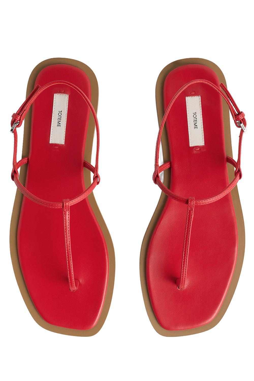 T-Strap Sandal - Red Desert-RED-37-SHOESANDAL-TOTEME