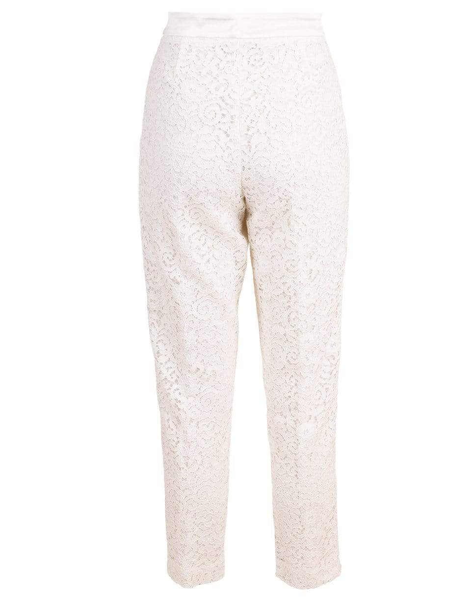 TWIN-SET-Lace Cropped Pant-