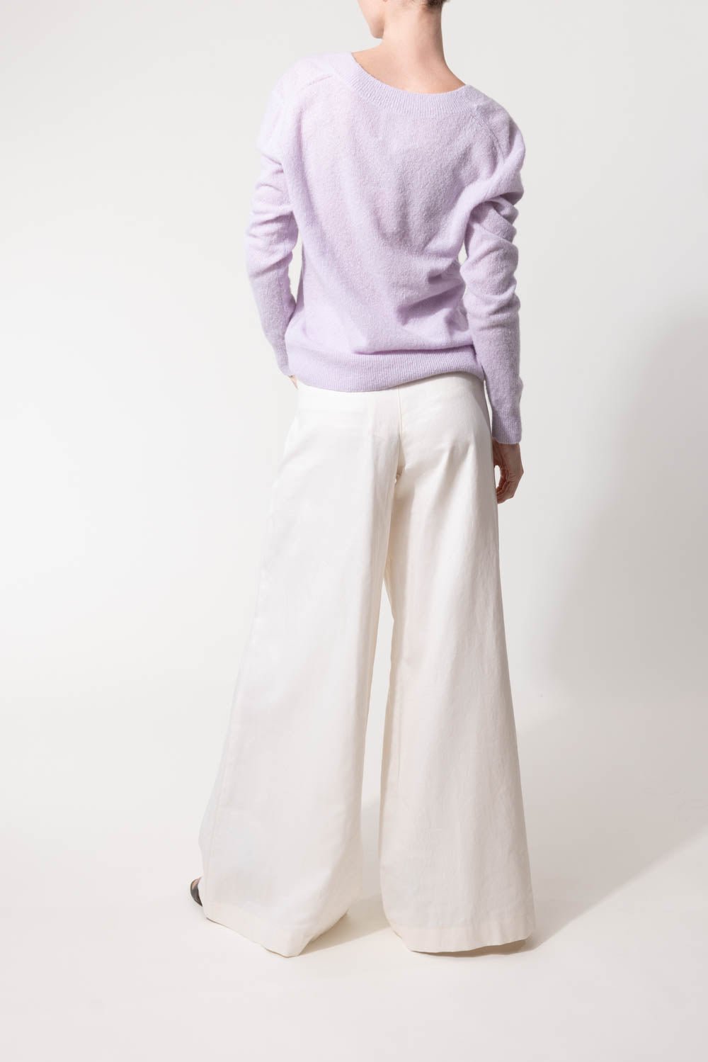 TWP-Perfect Deep V Sweater-