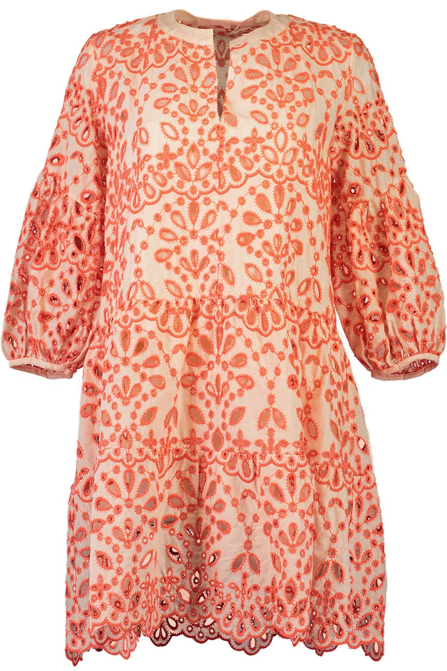 Eze Long Sleeve Embroidered Mini Dress | VALERIE KHALFON Marissa Collections Eze Long Sleeve Embroidered Mini Dress | VALERIE KHALFON Marissa Collections