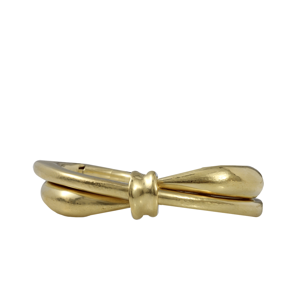 VAUBEL-Tied Middle Bangle-GRN/GOLD