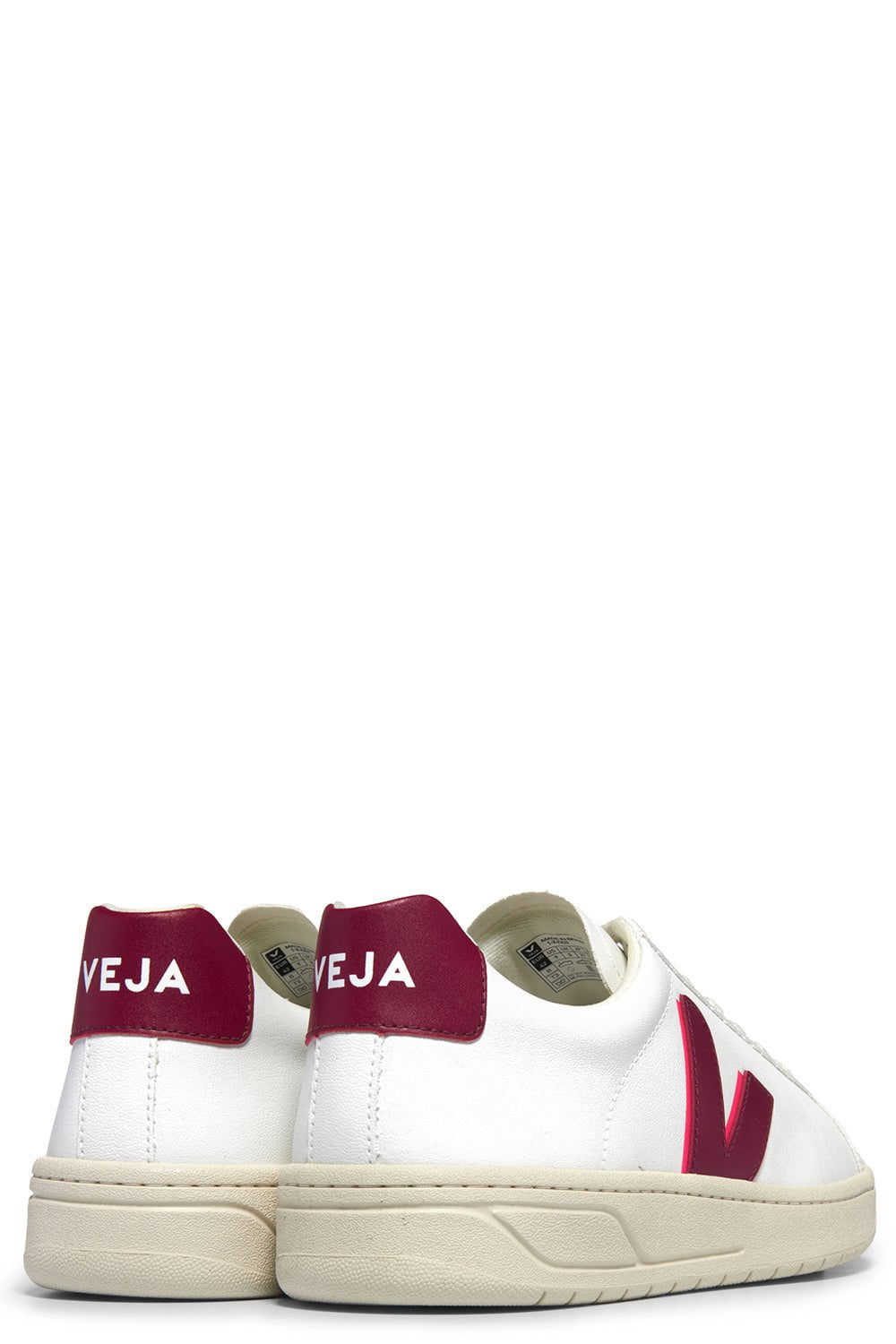VEJA-Urca Sneaker - Extra White Marsala Rose-