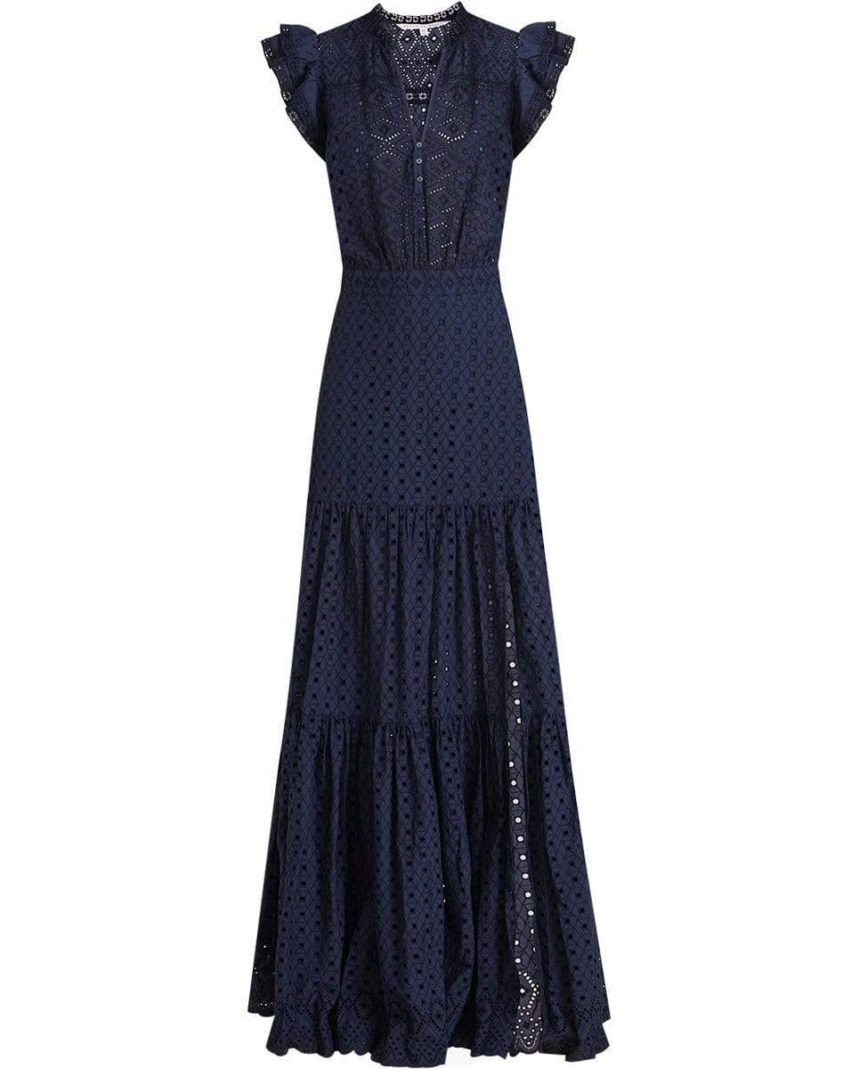 Satori Eyelet Maxi Dress - Navy | VERONICA BEARD Marissa Collections Satori Eyelet Maxi Dress - Navy | VERONICA BEARD Marissa Collections