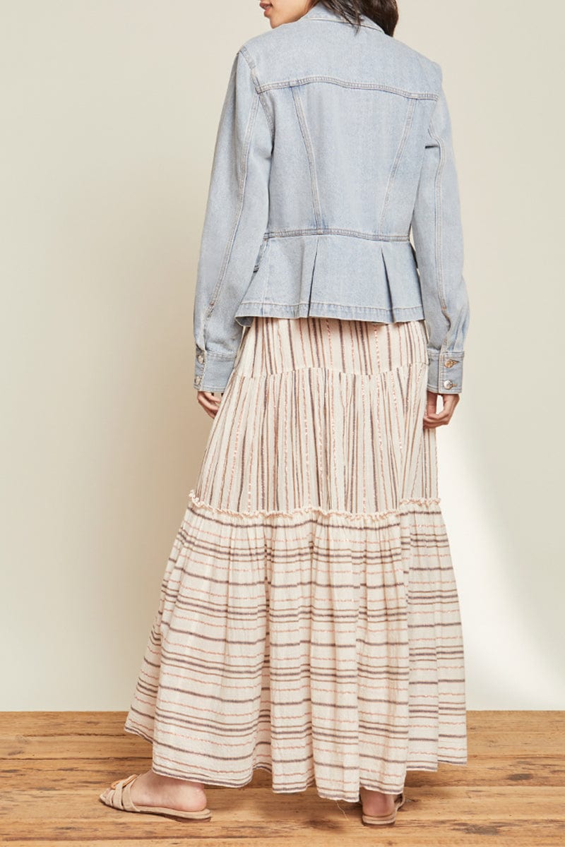 VERONICA BEARD-Jayla Peplum Jacket-