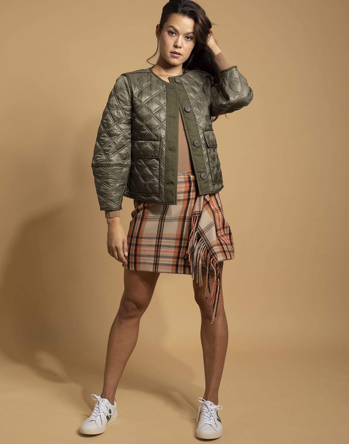 VERONICA BEARD-Marika Reversible Quilted Jacket-