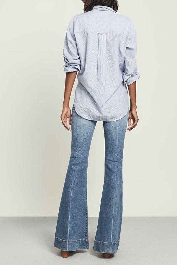 VERONICA BEARD-Keiko Button Down Top-