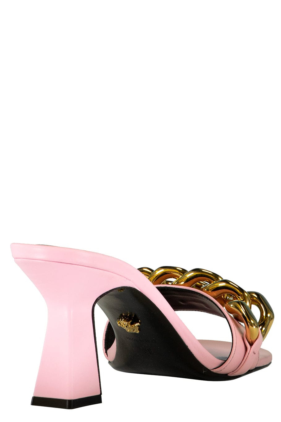 VERSACE-Chain Strap Mule-