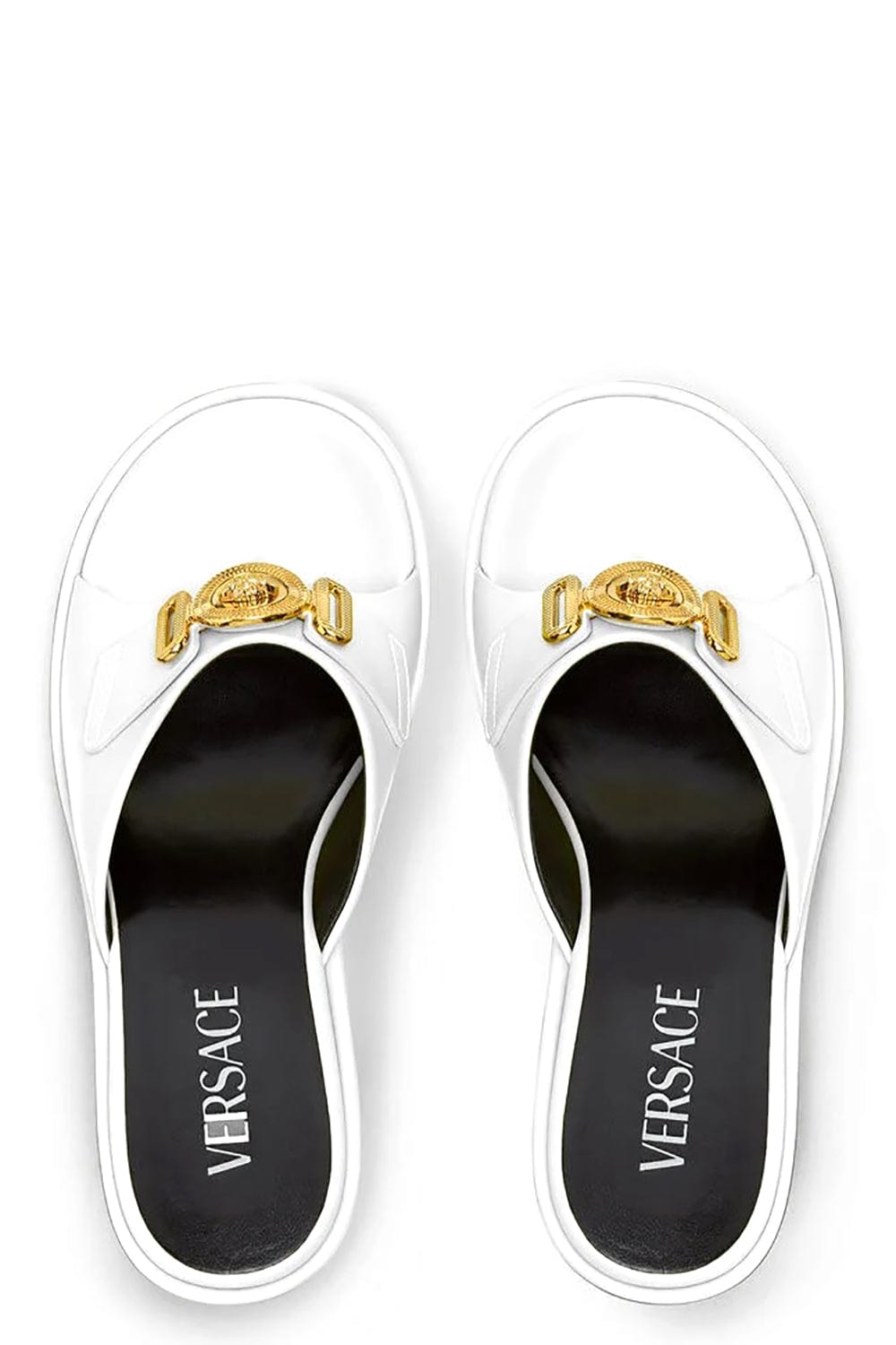 VERSACE-Platform Mule With Medusa Logo-