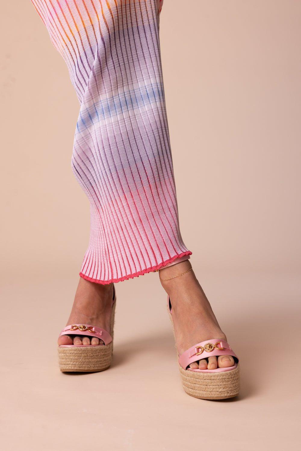 VERSACE-Medusa '95 Wedge Sandals-