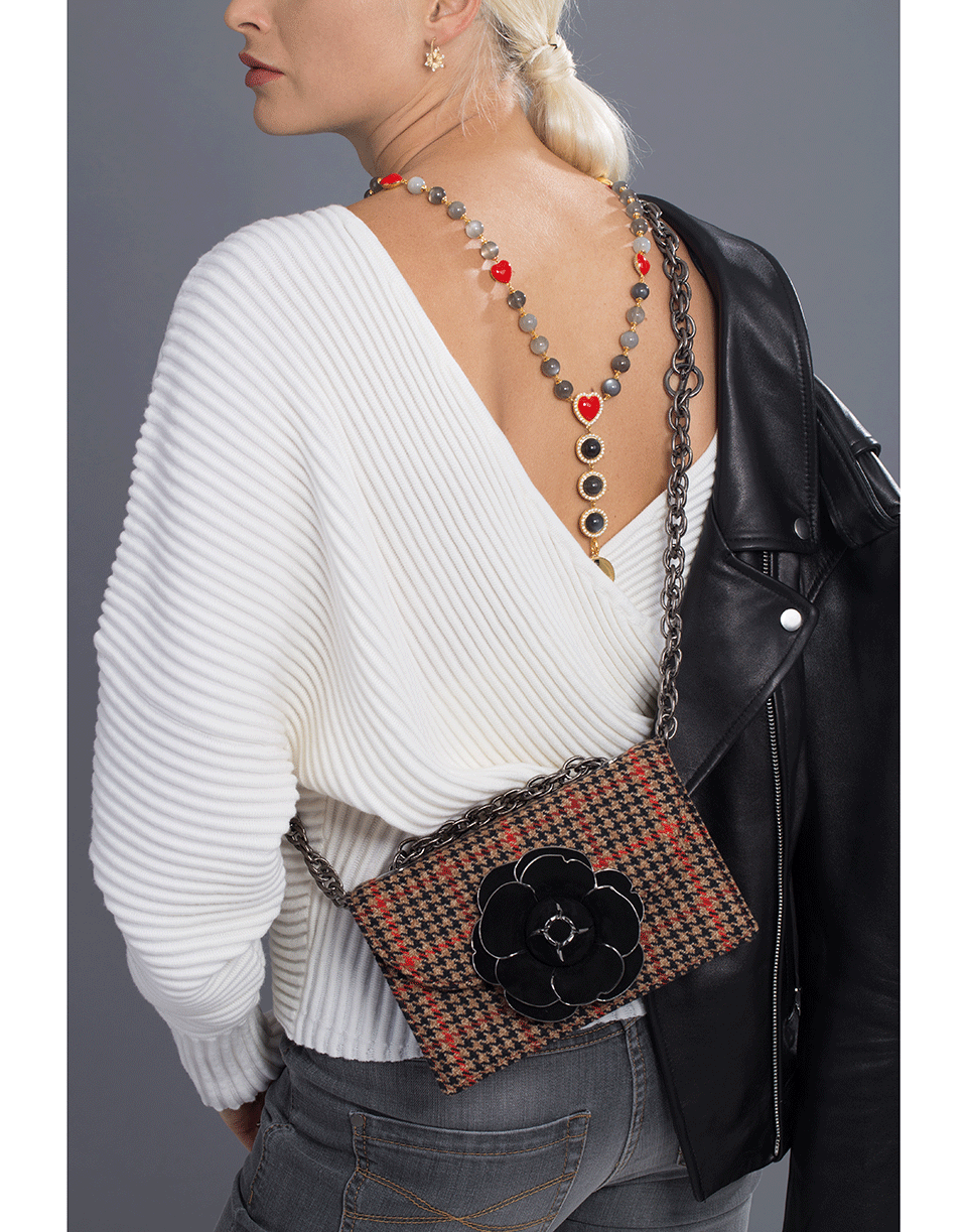 VICTORIA VICTORIA BECKHAM-Drape Front Sweater-