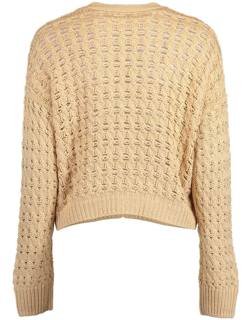 VINCE-Vanilla Open Cable Cardigan-
