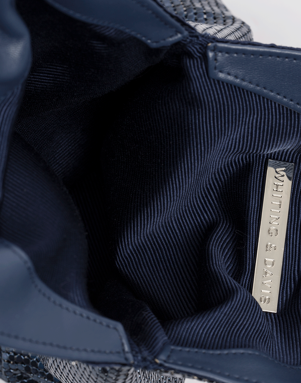WHITING & DAVIS-Rio Handbag-MIDNIGHT