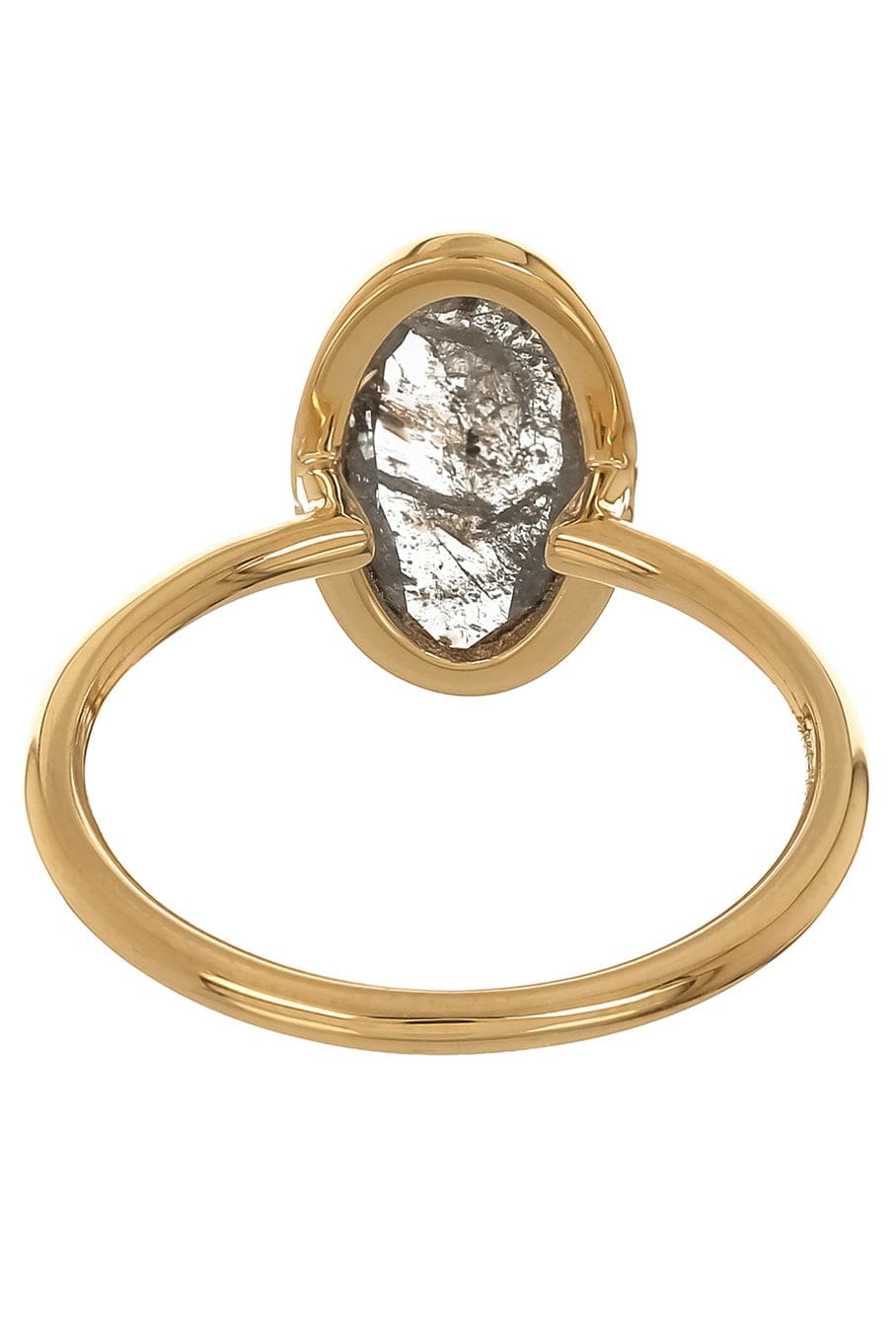 WITH LOVE-The Skinny Ring-YELLOW GOLD
