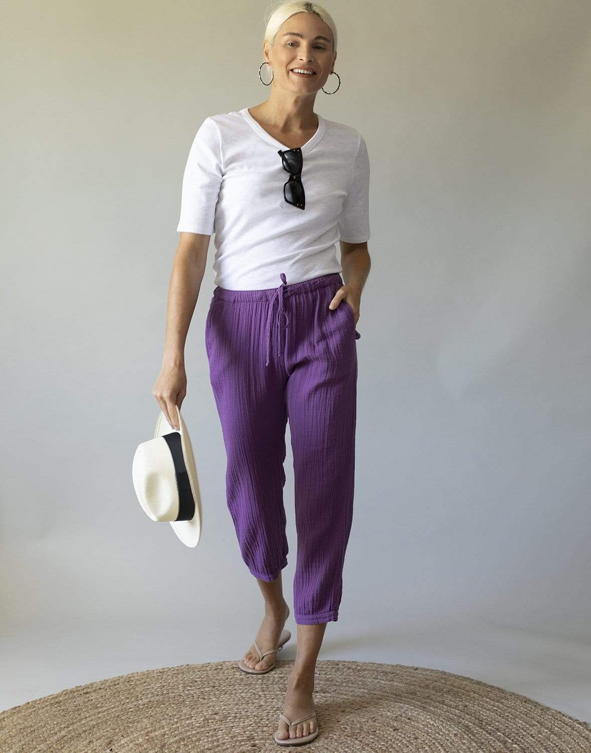 XÍRENA-Grape Jak Pant-