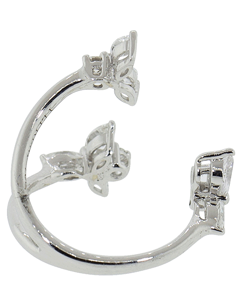 YEPREM JEWELLERY-Marquis Diamond Open Ring-WHITE GOLD