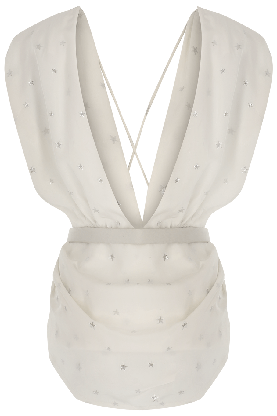 ZEYNEP ARCAY-Star Mini Silk Dress-