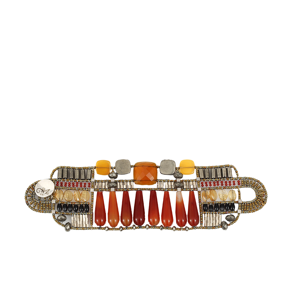 ZIIO-Incas Large Beaded Bracelet-