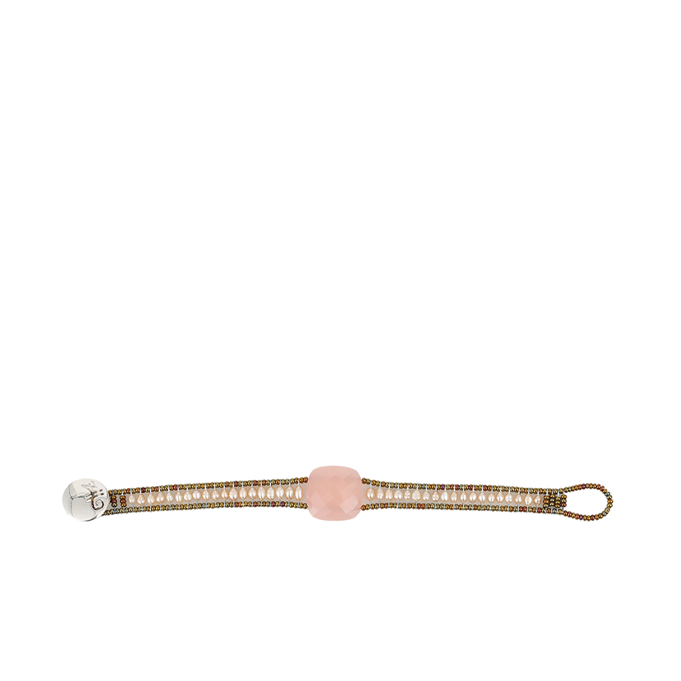 ZIIO-Armonia Small Beaded Bracelet-PEARL
