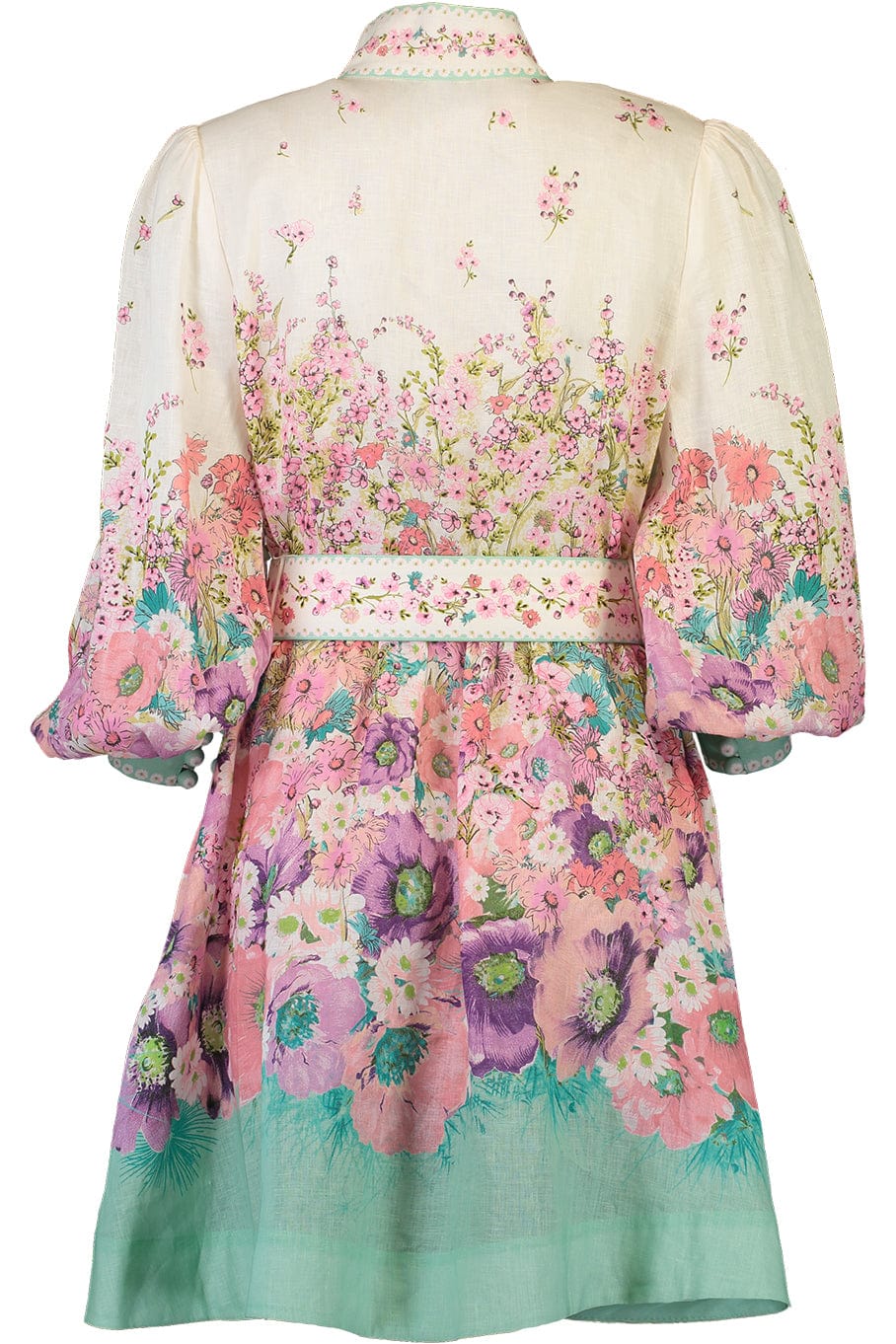 ZIMMERMANN-Jude Buttoned Mini Dress-