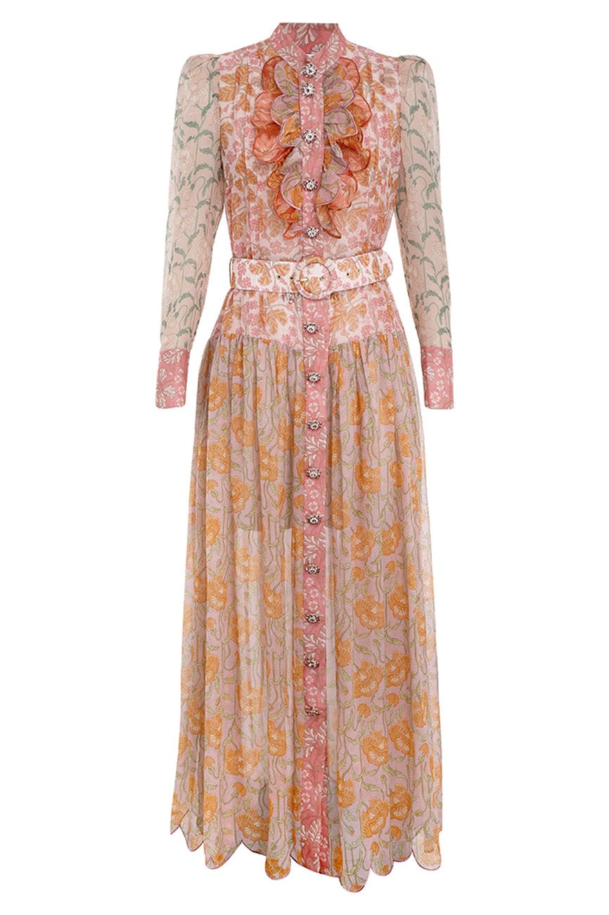 Kaleidoscope Scalloped Dress | ZIMMERMANN Marissa Collections Kaleidoscope Scalloped Dress | ZIMMERMANN Marissa Collections