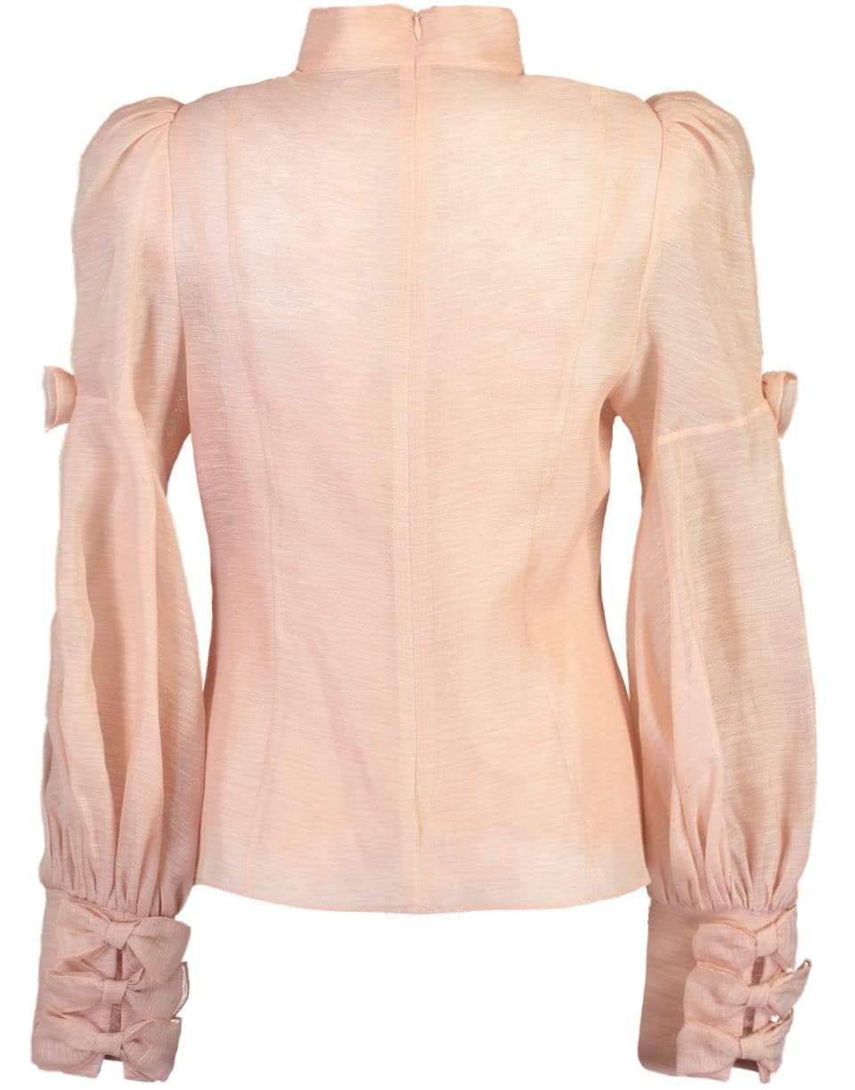 ZIMMERMANN-Postcard Bow Blouse-