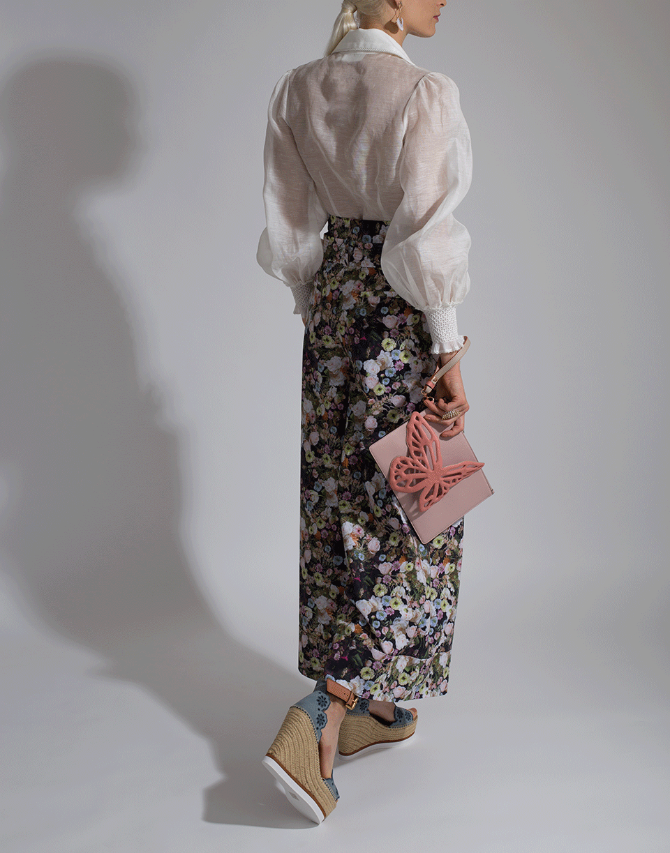 ZIMMERMANN-Corsage Lantern Blouse-