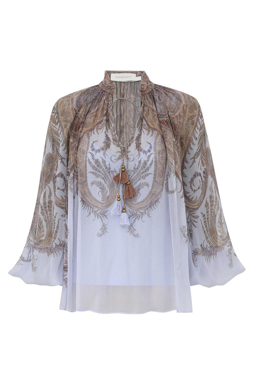 美品 AMERI UND WAIST BLOUSING BLOUSE 正規品 Ameri（アメリ）の「UND WAIST BLOUSING BLOUSE（シャツ/ブラウス