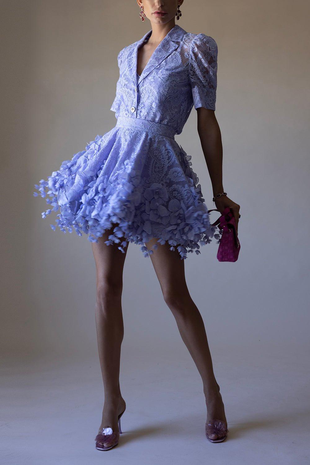ZIMMERMANN-High Tide Lace Shirt-