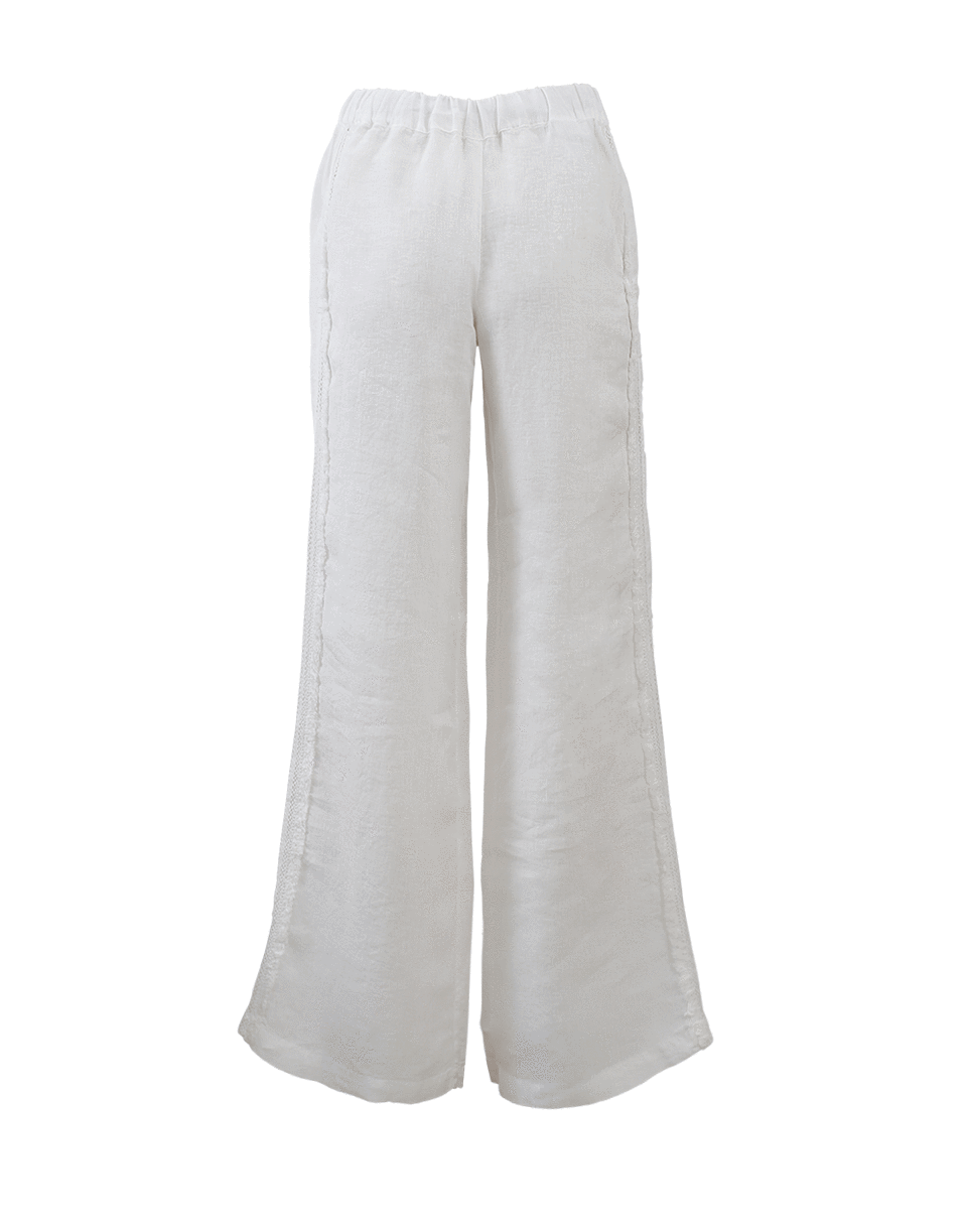 Lace Side Pull On Pant CLOTHINGPANTWIDE LEG 120% LINO   