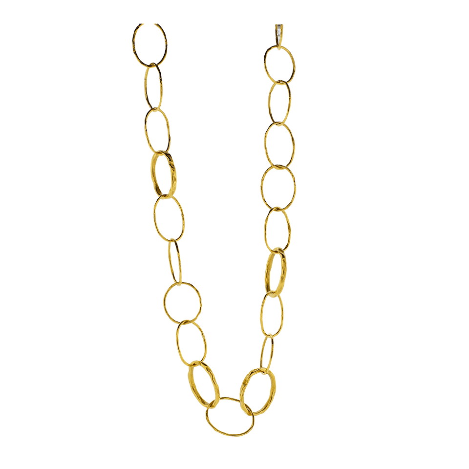 A2 BY ARUNASHI-Oval Link Chain Necklace-YELLOW GOLD