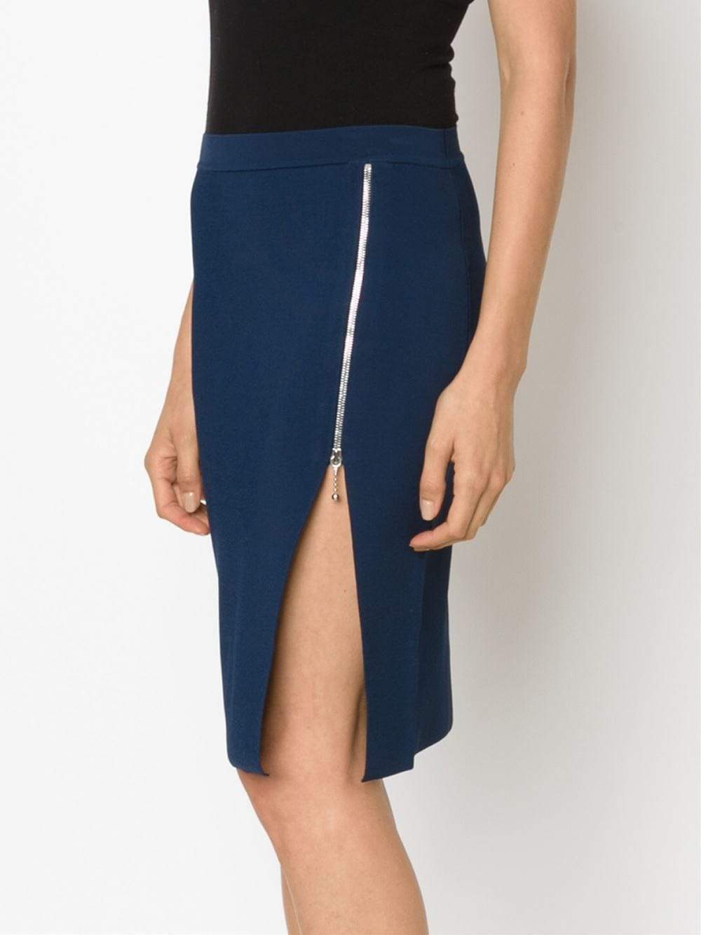 Zip Detail Pencil Skirt CLOTHINGSKIRTMISC ALEXANDER WANG   