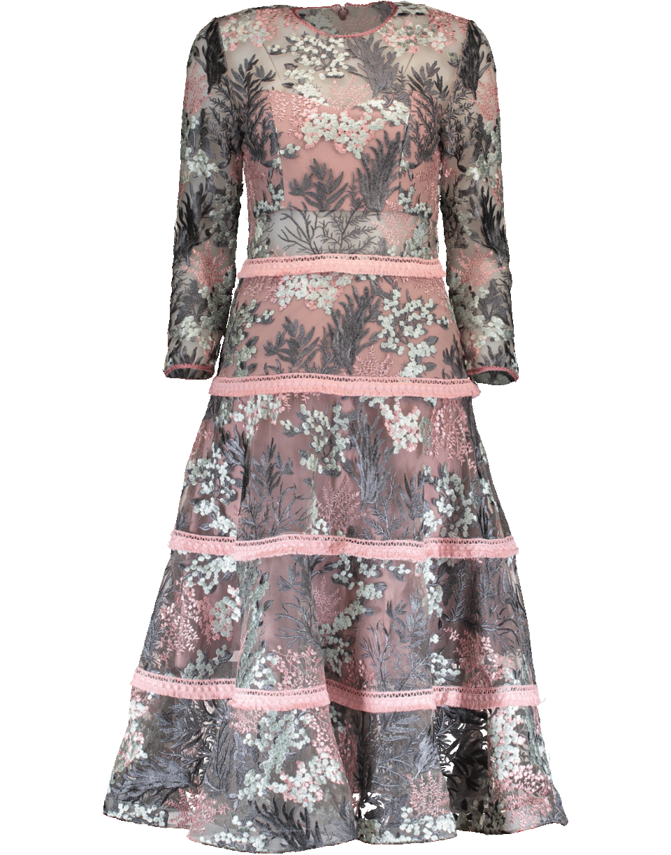 ALEXIS-Ruth Floral Embroidered Dress-