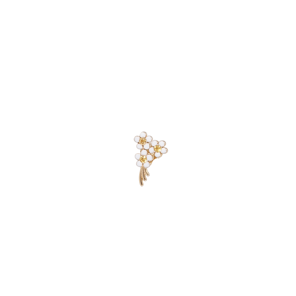 ALISON LOU-Bouquet Of Daisies Stud-YELLOW GOLD