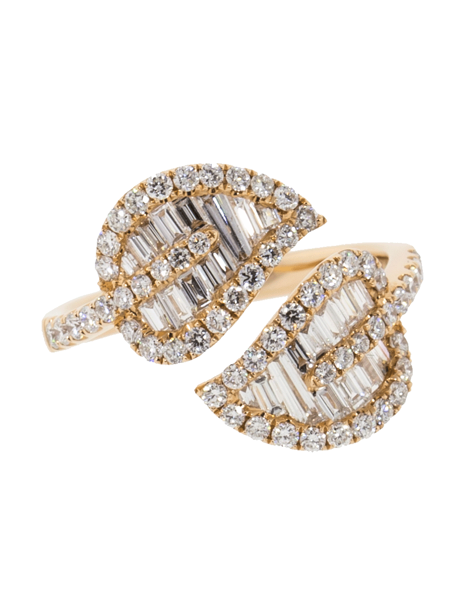 ANITA KO-Diamond Leaf Ring-