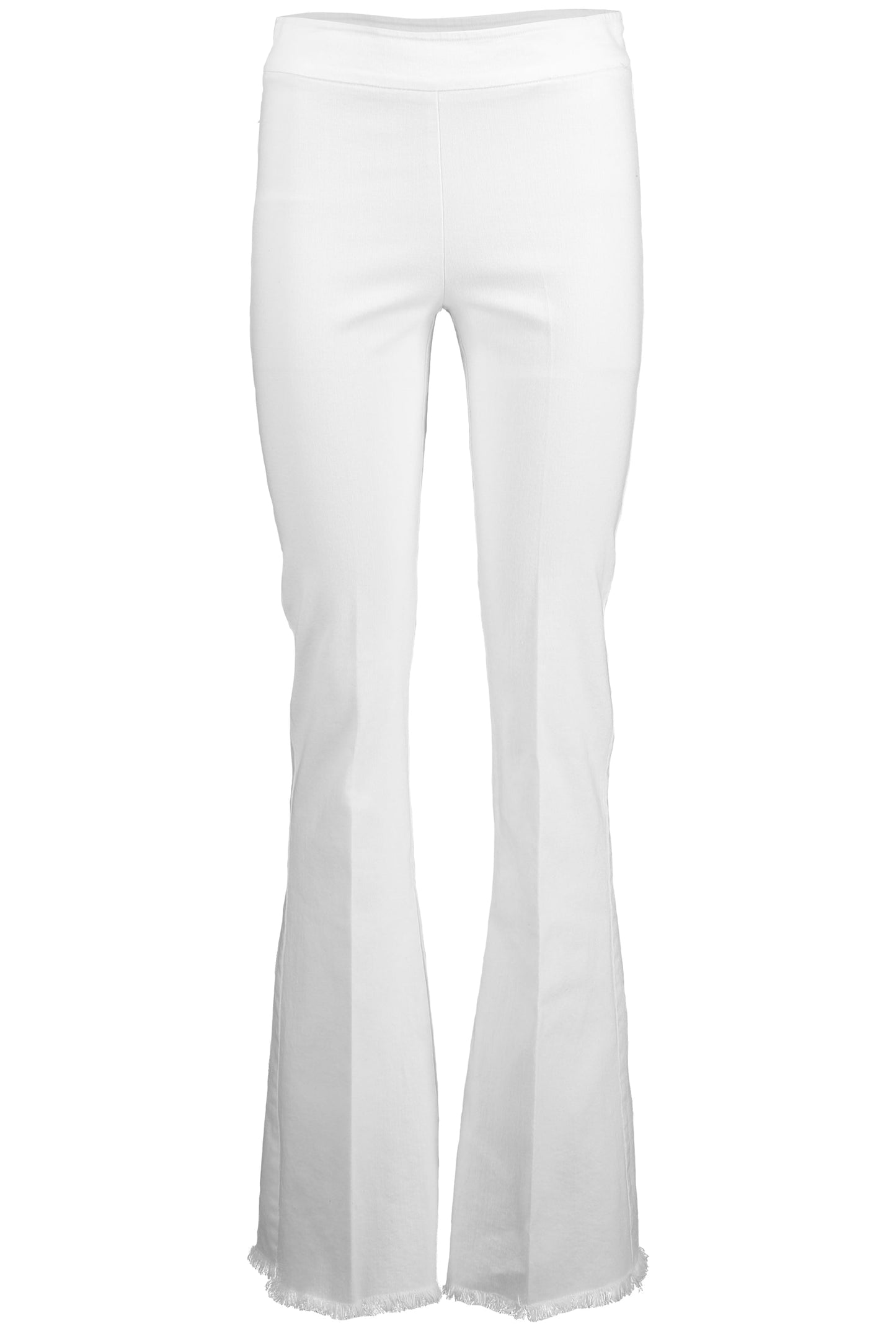 Bellini Denim Fray Pant - White CLOTHINGPANTDENIM AVENUE MONTAIGNE   