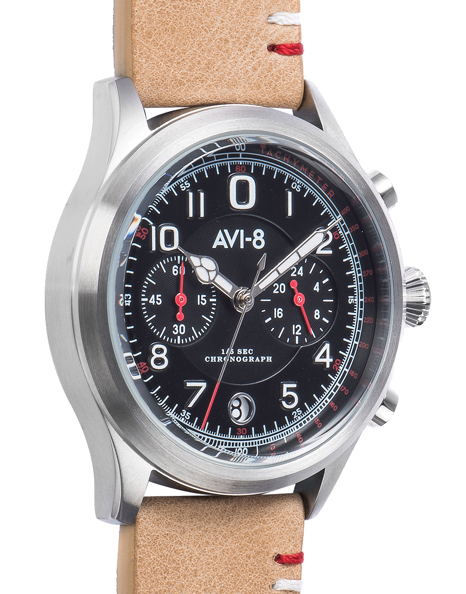 AVI-8-Flyboy Lafayette Watch-BEIGE