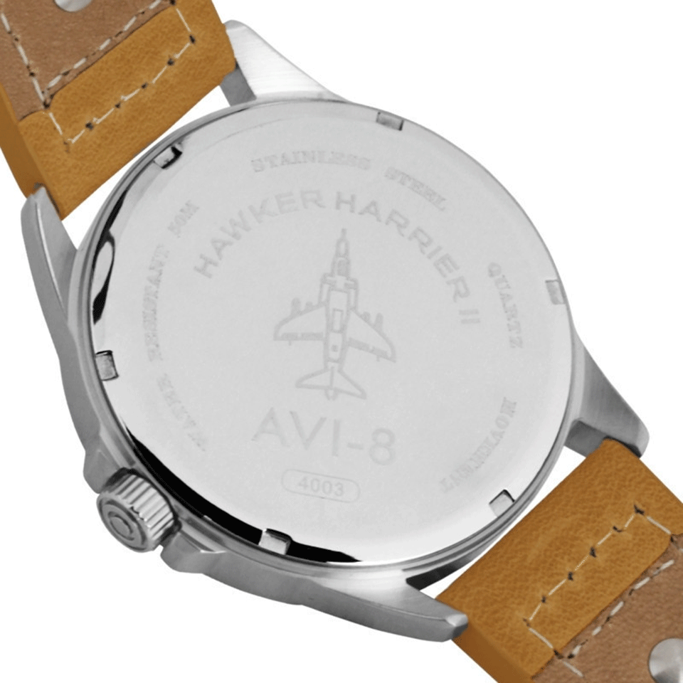 AVI-8-Hawker Harrier II Watch-BLK/TAN