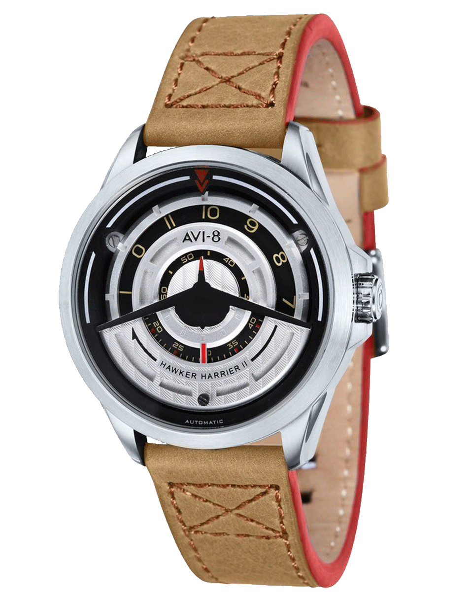 White and Brown Hawker Harrier II Watch ACCESSORIEWATCHES AVI-8   