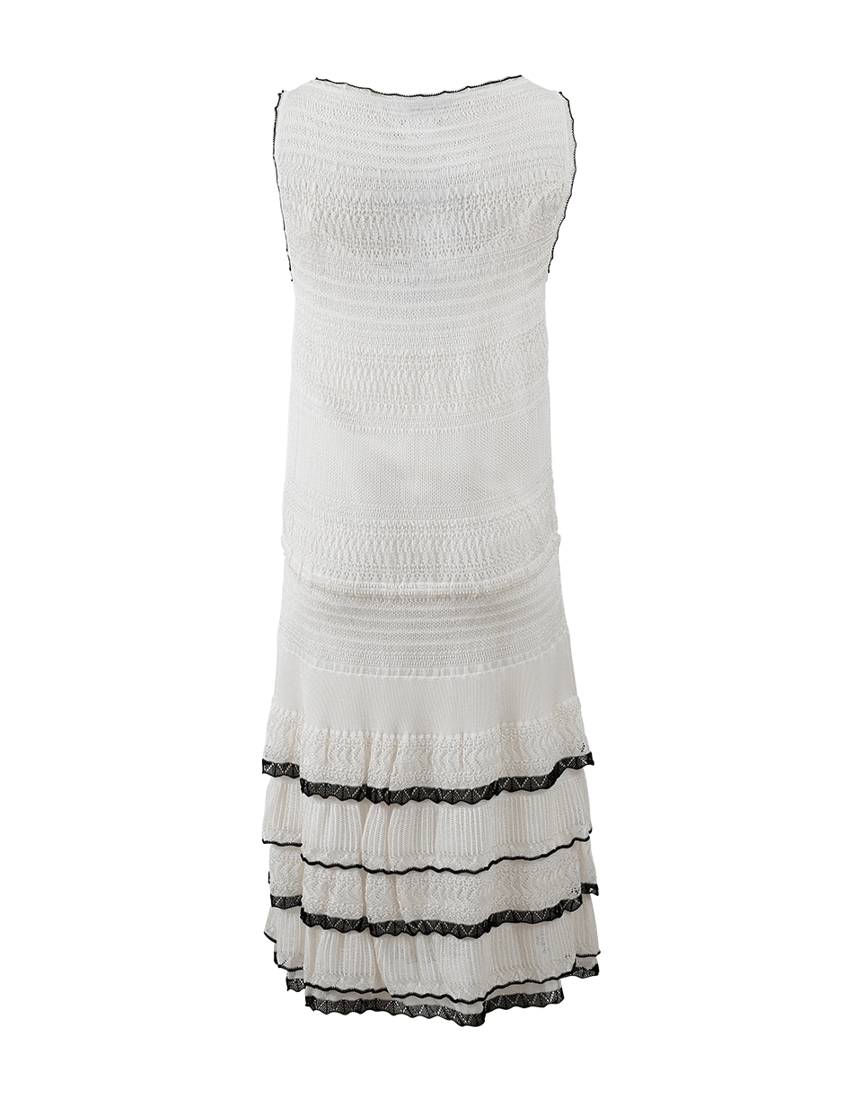 BLUMARINE-Knit Dress-LATTE