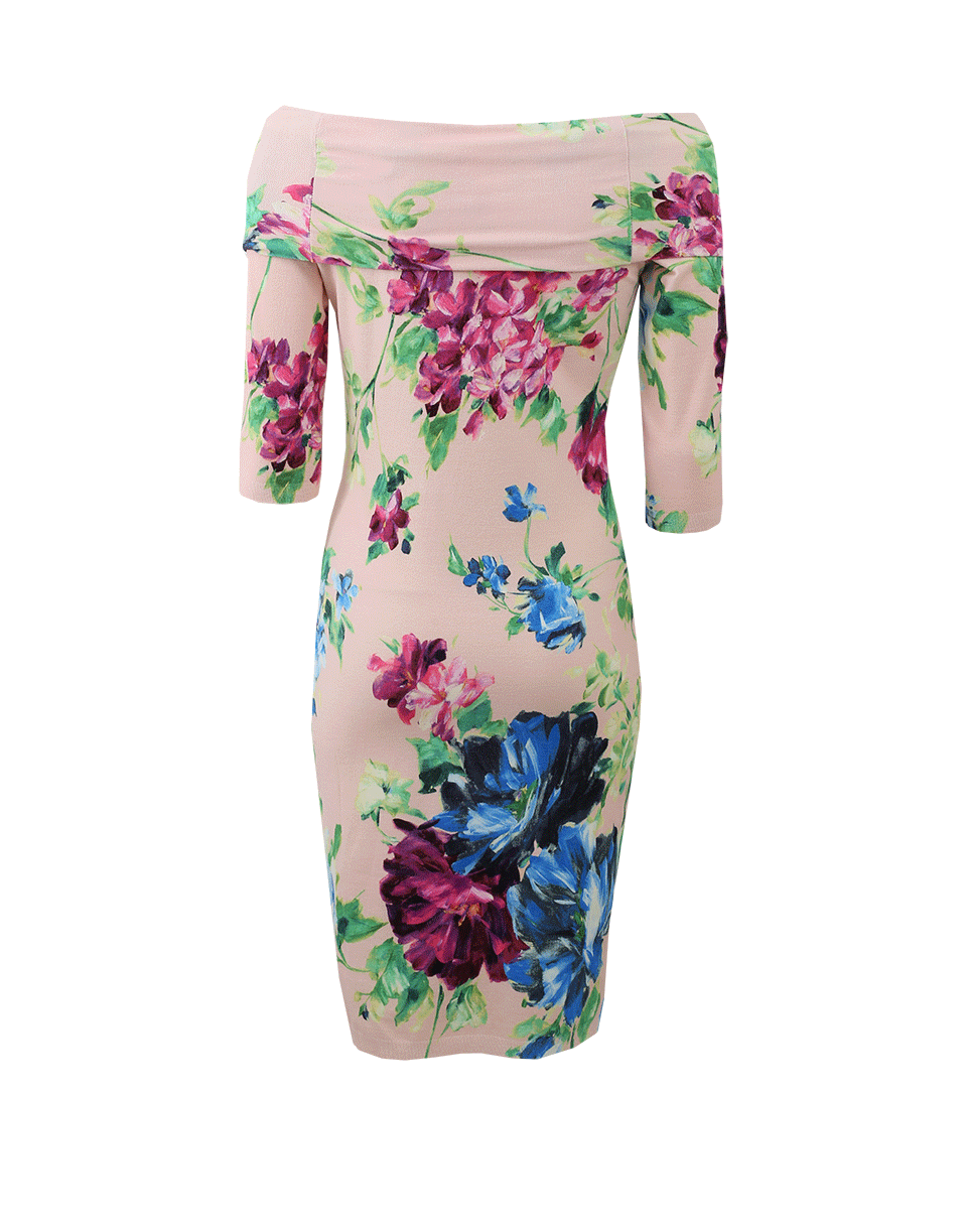 BLUMARINE-Floral Dress-