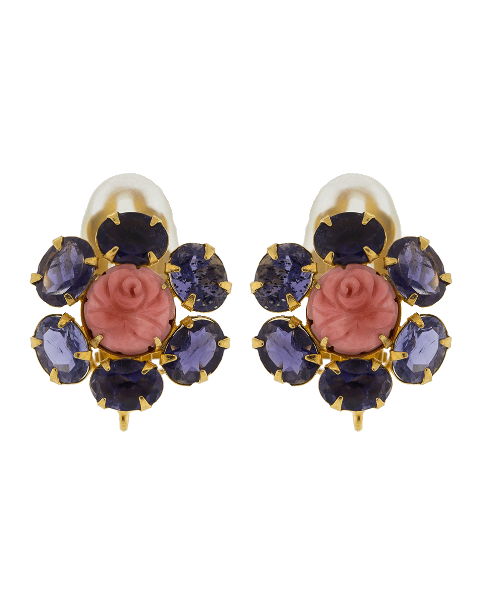 Flower Clip Earrings JEWELRYBOUTIQUEEARRING BOUNKIT JEWELRY   
