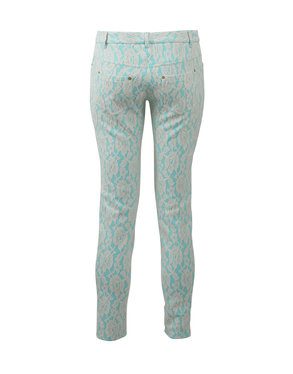 BOUTIQUE MOSCHINO-Stretch Lace Pant-