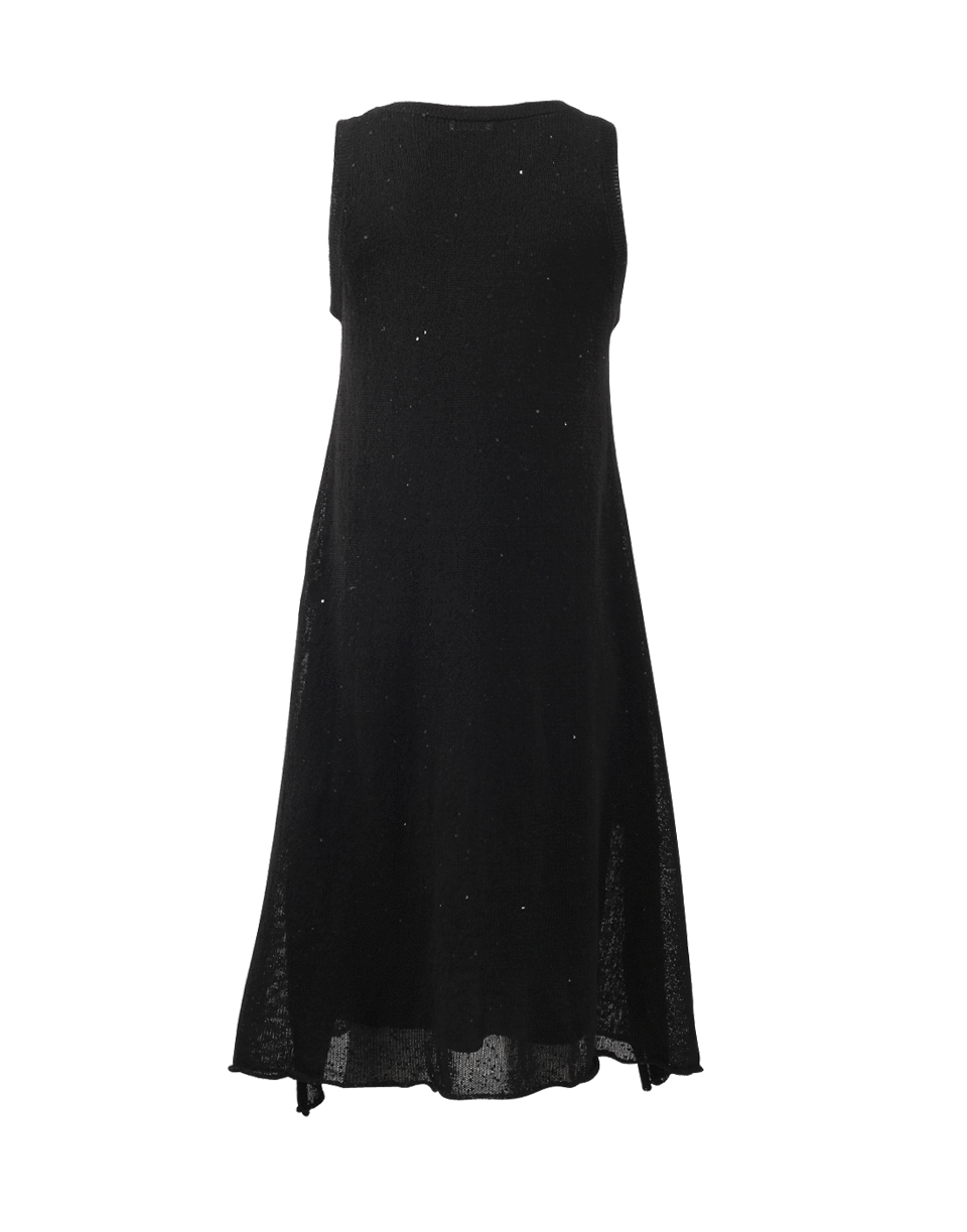 BRUNELLO CUCINELLI-Sequined Knit Dress-